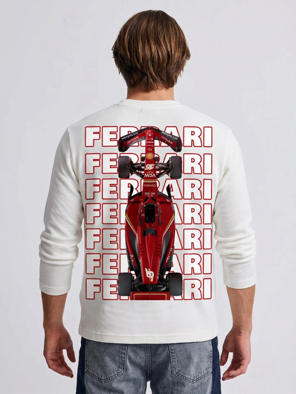 Ferrari Henely Waffle Tee