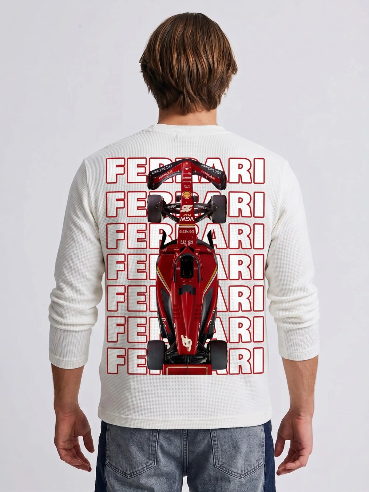 Ferrari Henely Waffle Tee