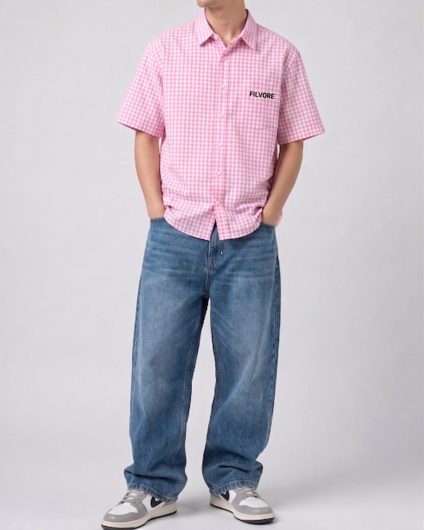 Pink Picnic Oversized Boxy Shirt