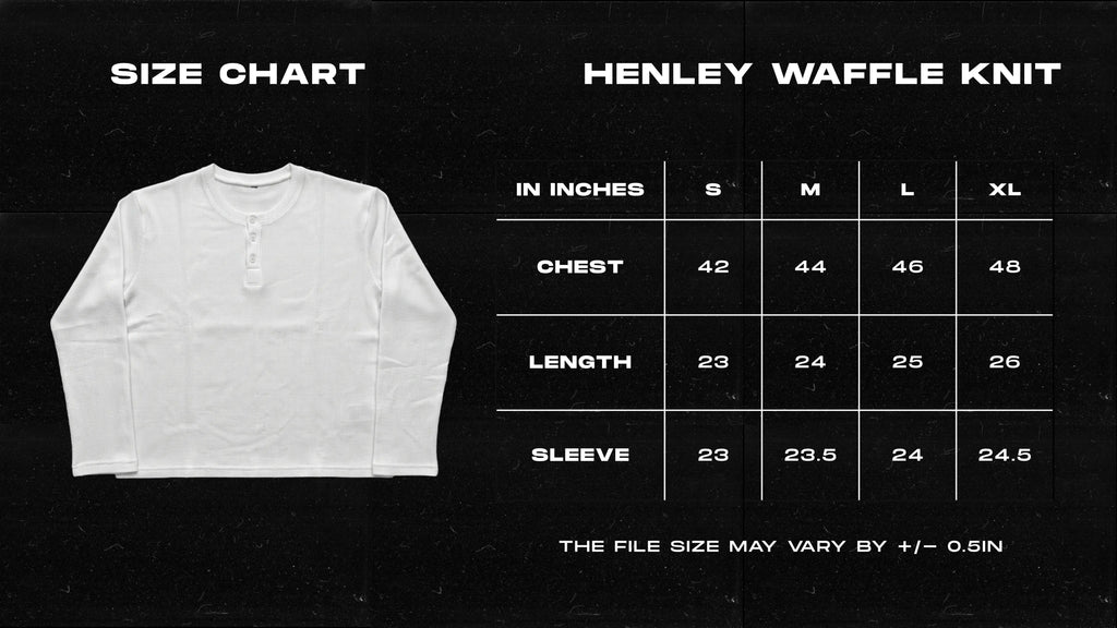 ACID WASHED WAFFLE T-SHIRT Filvore