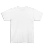 White Regular Fit T-shirt Back Design