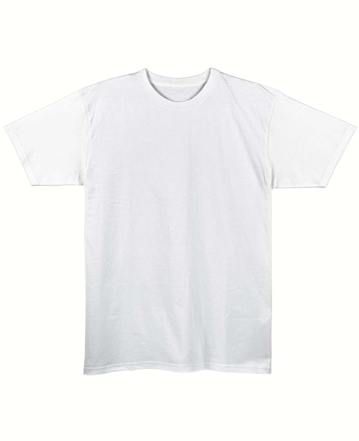 White Regular Fit T-shirt Front Design